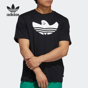 TEE男子短袖 Adidas SHMOO 三叶草秋季 T恤上衣EC7373 阿迪达斯正品