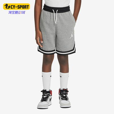 耐克大童运动训练系带跑步短裤