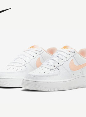 Nike/耐克正品 GS女子大童低帮耐磨透气系带运动板鞋CT3839-102