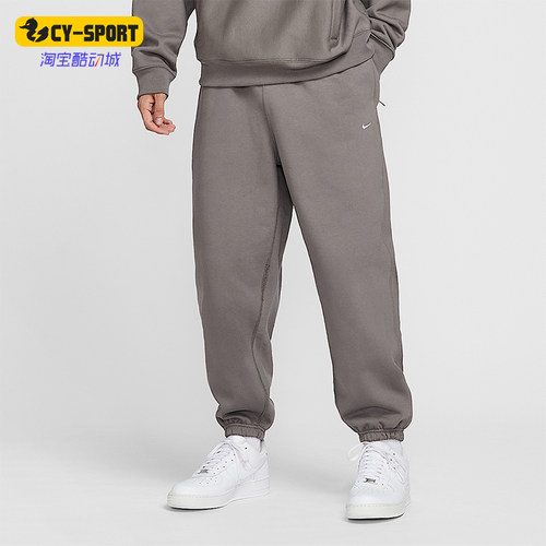 Nike/耐克正品Solo Swoosh男士运动简约加绒户外长裤HV1089-289