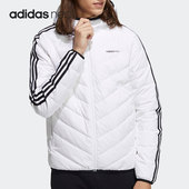Adidas NEO男子轻薄训练运动保暖羽绒服H45253 阿迪达斯正品