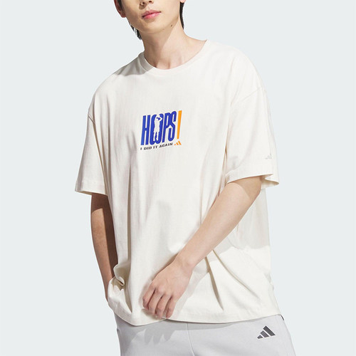 Adidas/阿迪达斯正品夏款男运动圆领篮球训练透气短袖T恤JN0743