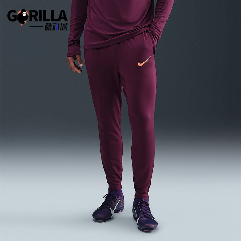 Nike/耐克正品Dri-FIT男士训练时尚透气修身足球长裤FN2405-610