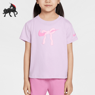 Ribbon小童蝴蝶結(jié)經(jīng)典 Nike Swoosh 印花T恤II3526 耐克正品 537