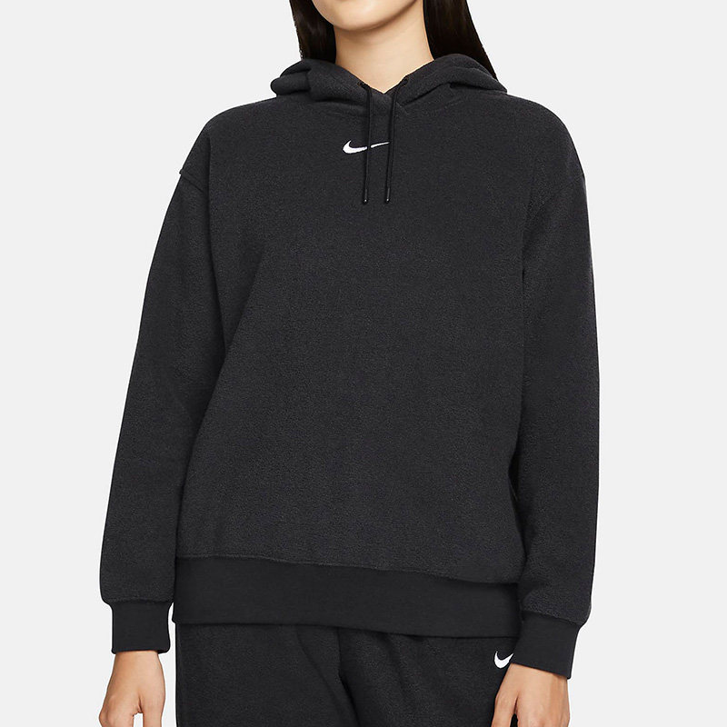 耐克女子加绒宽松运动卫衣
