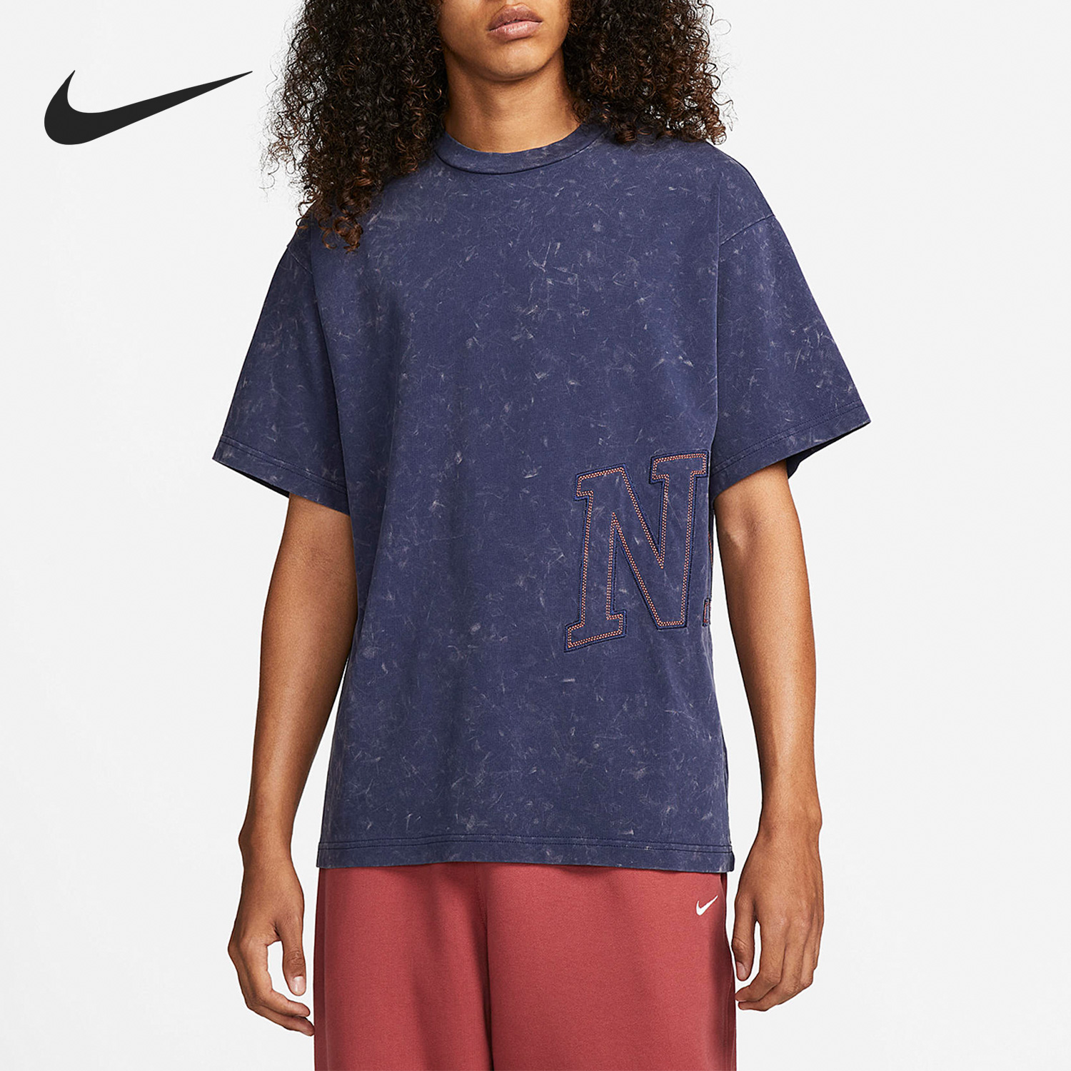 Nike/耐克正品当季新款男女运动简约休闲短袖T恤DX5836-410