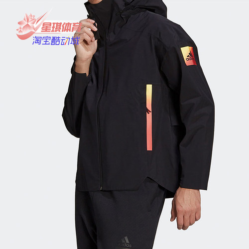 阿迪达斯男子连帽外套