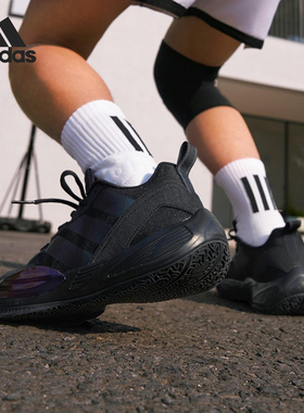 Adidas/阿迪达斯正品XENOBURST男士运动缓震训练篮球鞋KI5855
