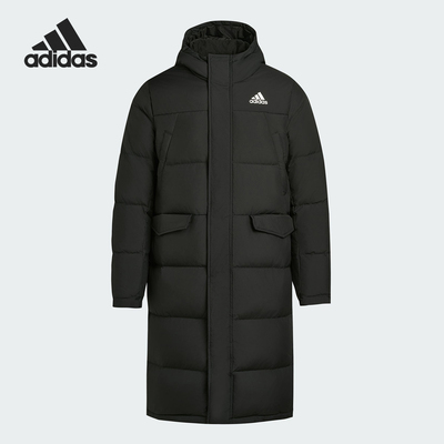 Adidas/阿迪达斯正品LONG DOWN PARKA男士运动保暖羽绒服KE5405