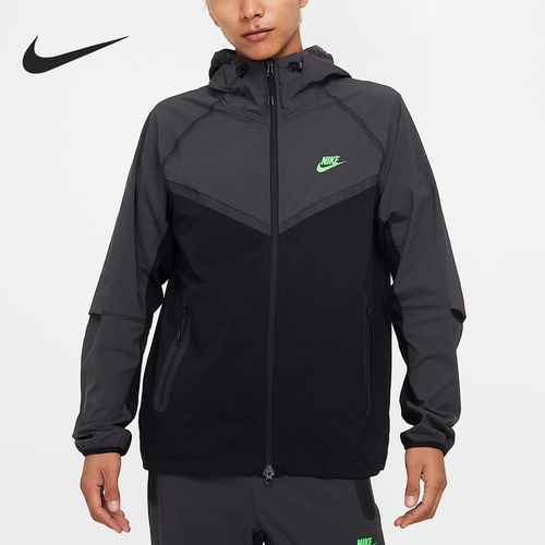 Nike耐克正品Tech Windrunner男连帽防风运动茄克/外套HM7152-013