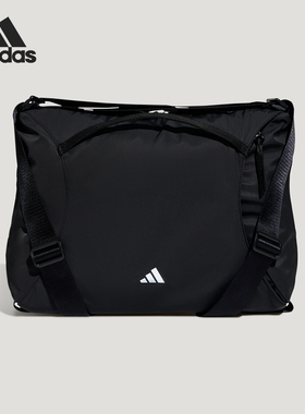 Adidas/阿迪达斯正品2026年春季女士运动收纳便携单肩包KU1535