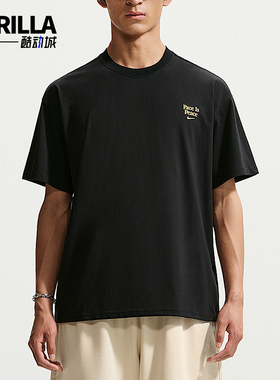 Nike/耐克正品Sportswear男子T恤新款男经典黑色T恤JF3279-010