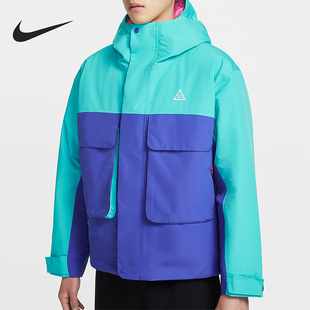 Peak男士 Nike 耐克正品 Skull 346 防风宽松连帽拒水夹克FV8682