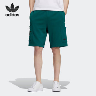 男子运动短裤 Adidas 新款 三叶草2021年夏季 HD9082 阿迪达斯正品