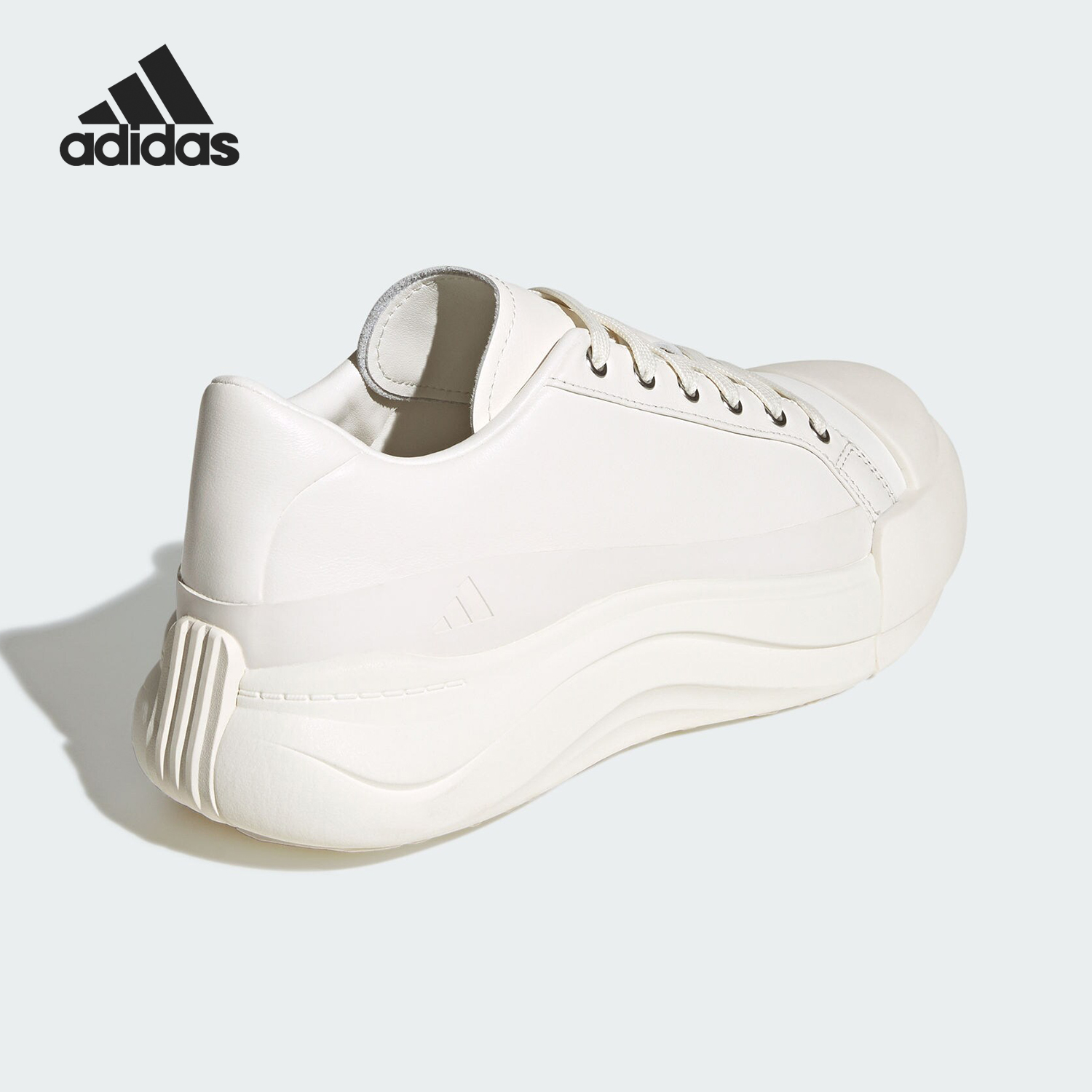 Adidas/阿迪达斯正品秋冬新款男女厚底简约轻便运动鞋JR8351