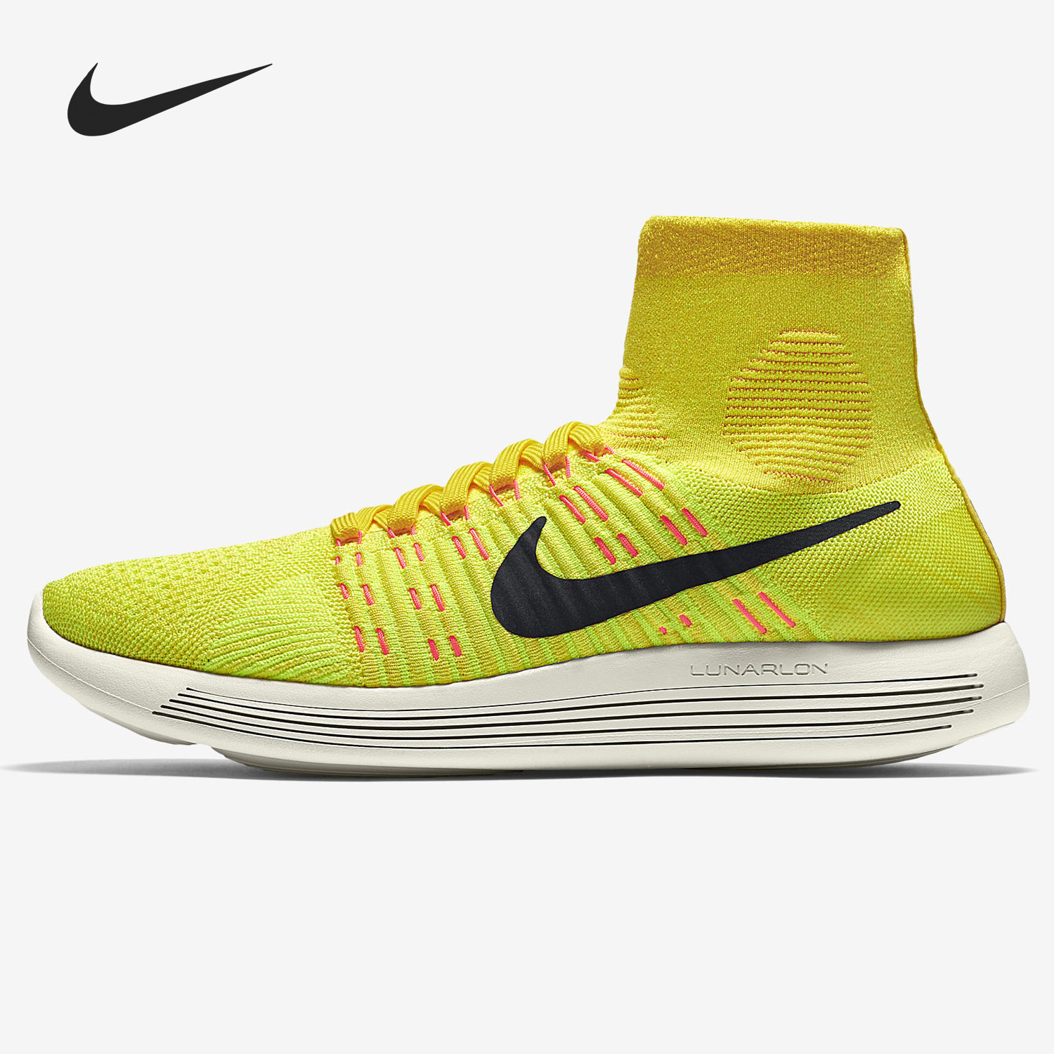 Nike/耐克正品男鞋 LUNAREPIC FLYKNIT 飞线高帮运动跑步鞋818676