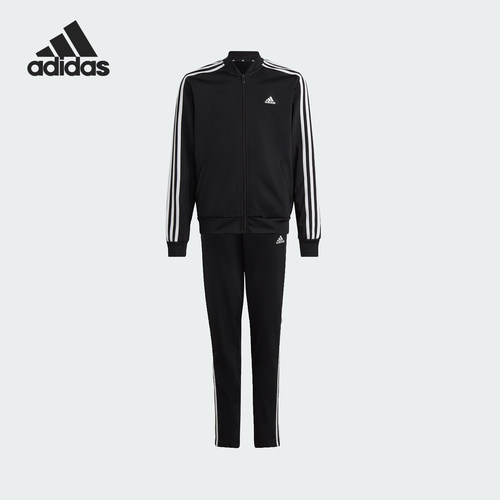 Adidas/阿迪达斯正品G 3S TS大童日常运动经典舒适休闲套装IC0112