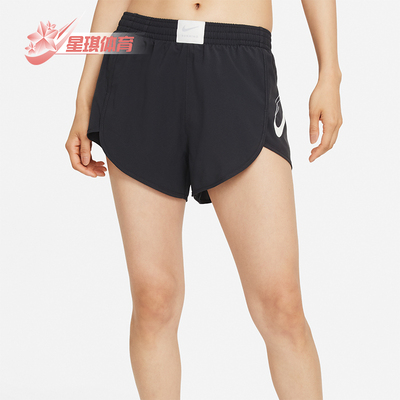 耐克女士透气简约健身短裤