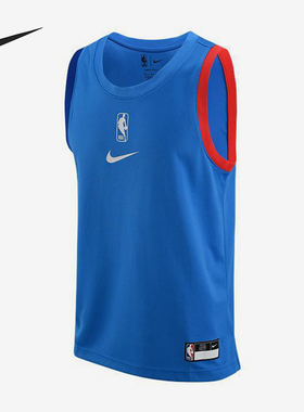 Nike/耐克正品运动男士圆领透气经典休闲复古无袖背心DR2275-435