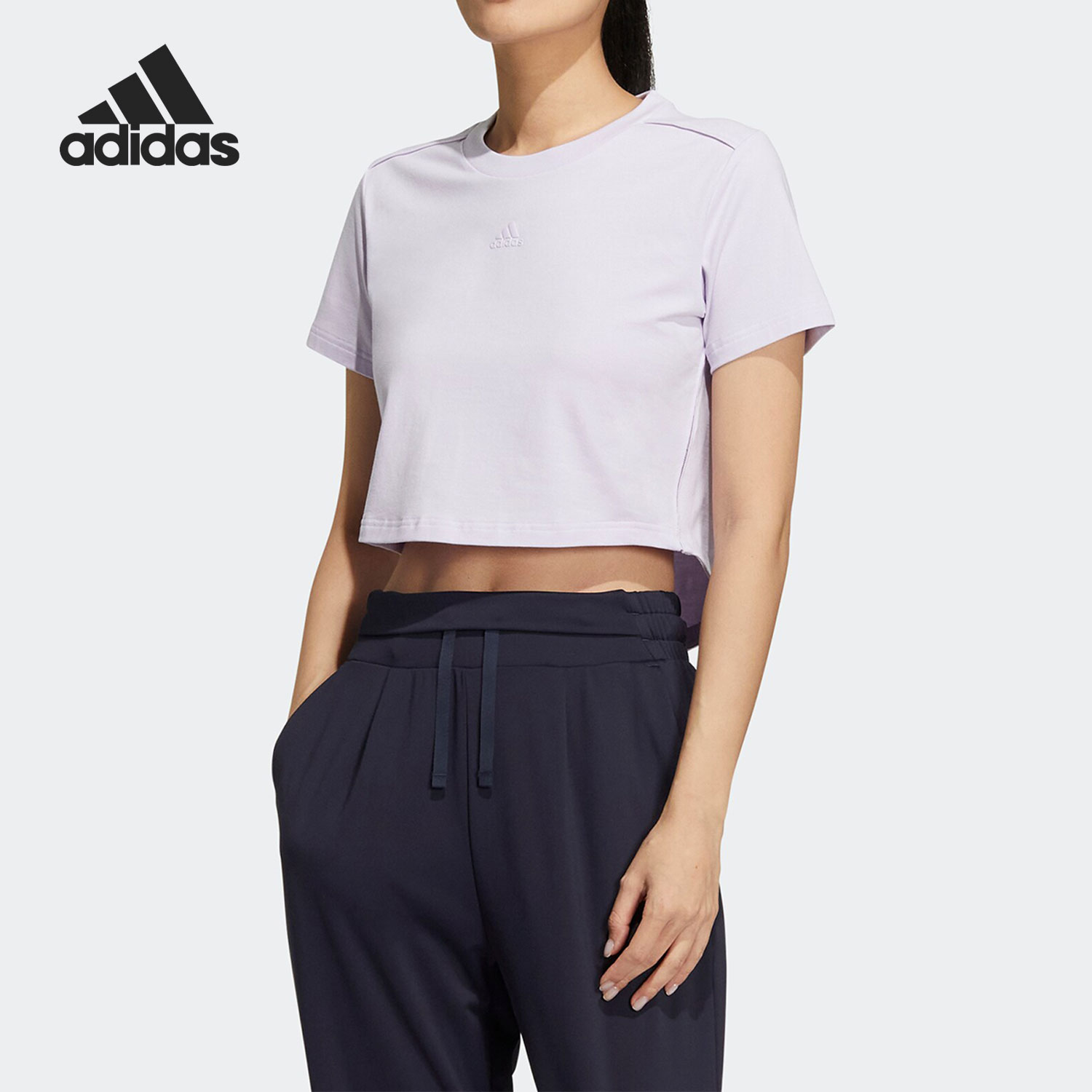 Adidas/阿迪达斯女子运动短袖