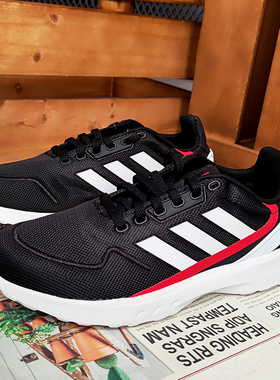 Adidas/阿迪达斯正品NEBZED K 新款男大童训练跑步运动鞋EH2542