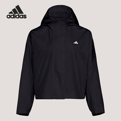 Adidas/阿迪达斯正品梭织运动女士宽松经典连帽夹克外套KV5971