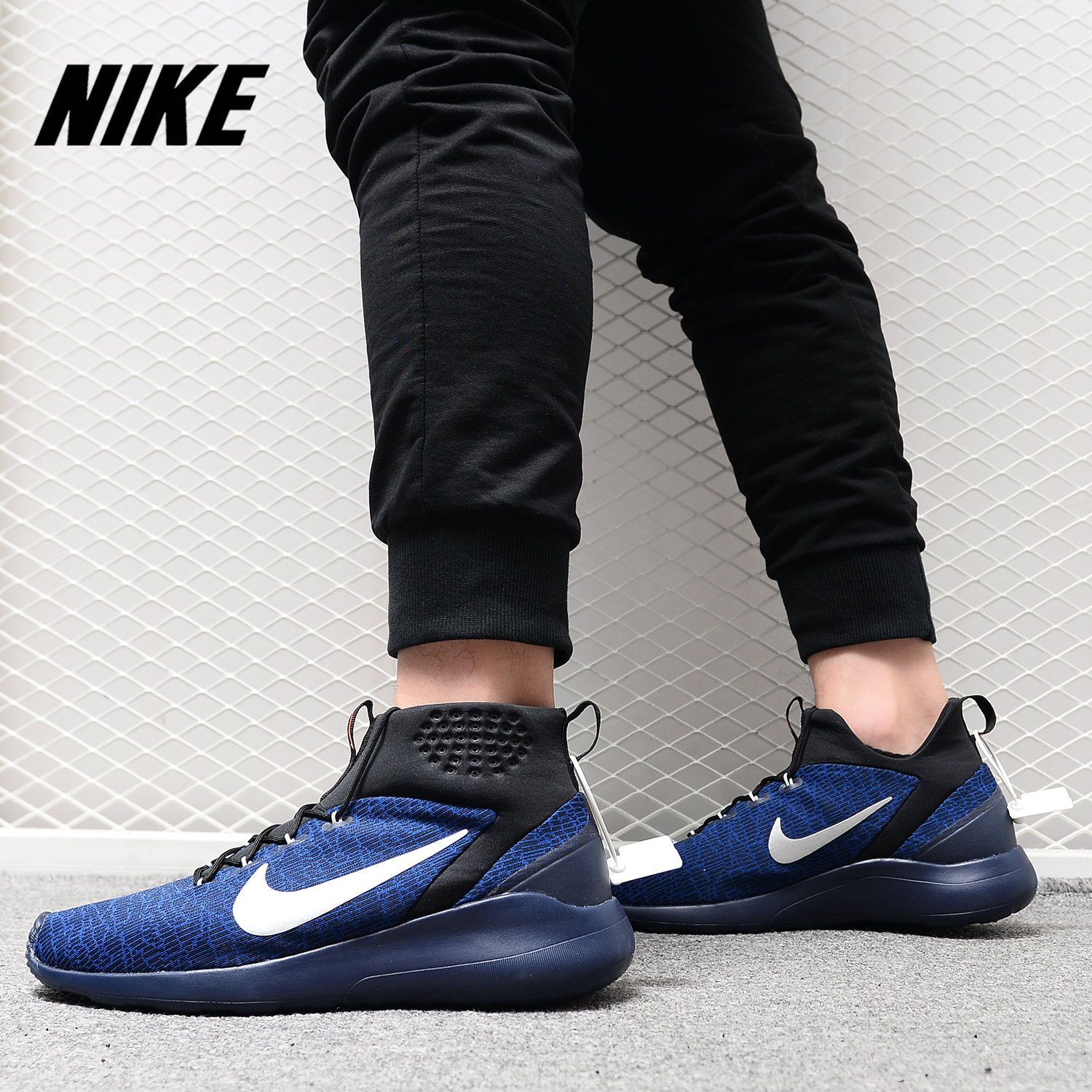 Nike/耐克正品 RAMSDA 男子飞线华夫格高帮复古 运动休闲鞋916763