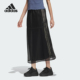 女士三条杠网纱中长款 新款 半身裙JN9986 阿迪达斯正品 Adidas