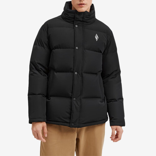 斯凯奇男士时尚短款羽绒服经典