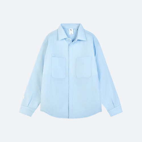 Puma/彪马正品2025秋季款男女翻领运动耐穿衬衫外套633477-48