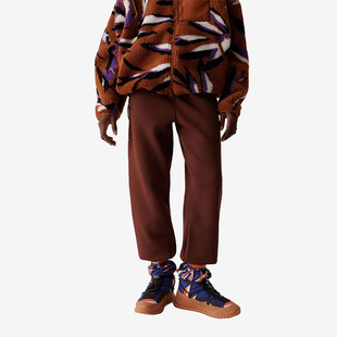 IJ0575 SMC女子简约舒适宽松束脚休闲长裤 Adidas 阿迪达斯正品