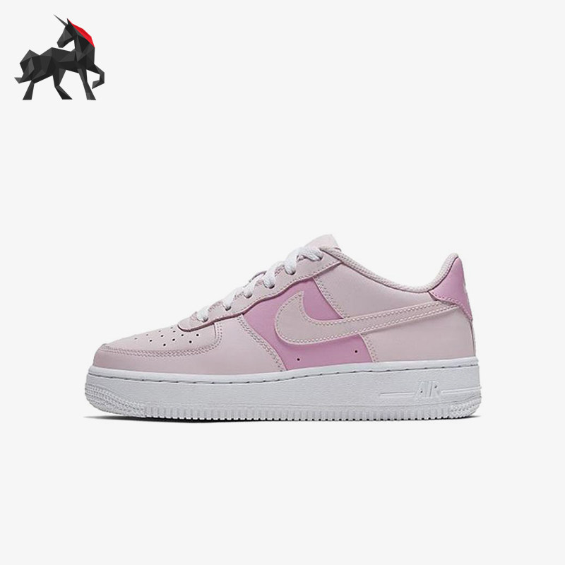 Nike/耐克正品Air Force 1 GS女子大童休闲低帮板鞋CV9646-600