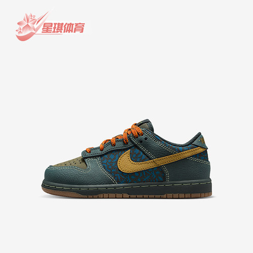Nike/耐克正品Dunk Low小童运动系带耐磨潮流休闲板鞋IH4043-364