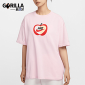 耐克正品 新款 Sportswear女士宽松经典 Nike 印花T恤IB5577 663