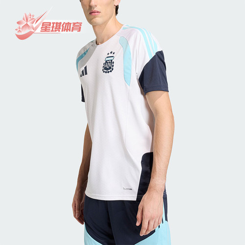 Adidas/阿迪达斯正品2026年男士轻薄透气经典日常短袖T恤JY7029
