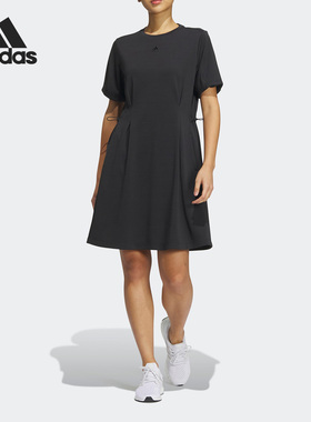 Adidas/阿迪达斯正品夏季新款女子运动休闲短袖连衣裙HY1391