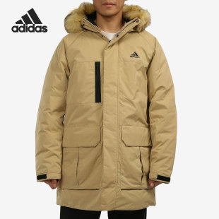 男子新款 Adidas 2021年冬季 休闲羽绒服 阿迪达斯官方正品 H20766