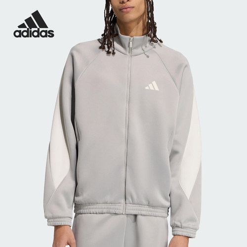Adidas/阿迪达斯正品M STADIUM TT男士立领宽松运动外套JX5615