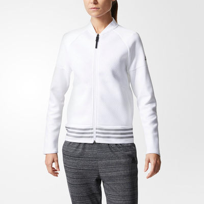 Adidas/阿迪达斯正品 秋季女子休闲透气运动夹克外套 BR3832