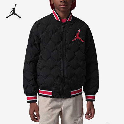 Nike/耐克官方正品JORDAN飞行员夹克新款儿童夹克外套IQ9823-010