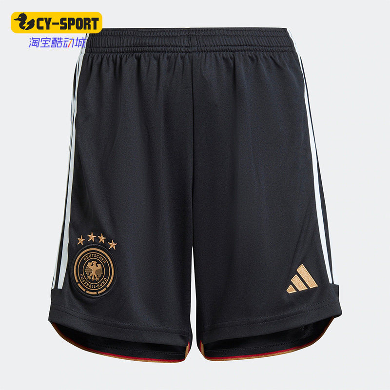 Adidas/阿迪达斯正品德国队主场足球新款大童运动透气短裤 HF1465