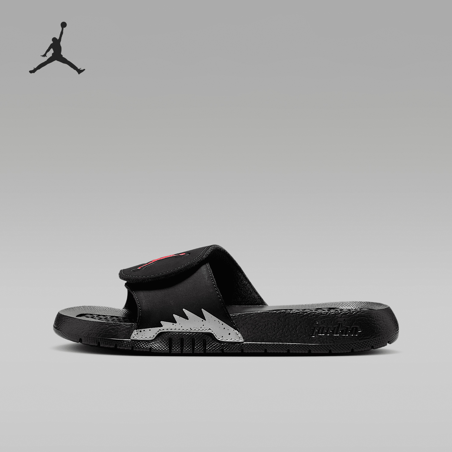 Nike/耐克正品2025 JORDAN GS女子大童一字拖鞋555511-061