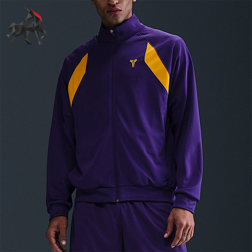 Nike/耐克正品Kobe Dri-FIT男士拼接立领宽松运动外套HJ8097-547