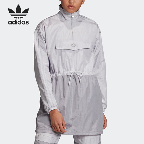 Adidas/阿迪达斯正品三叶草新款女子休闲运动套头连衣裙 FU3829