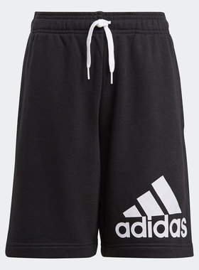 Adidas/阿迪达斯正品休闲儿童训练宽松男大童针织运动短裤 GN4018