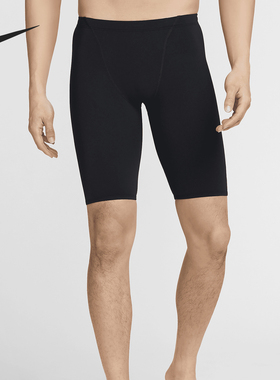 Nike/耐克官方正品Swim HydraStrong 男士印花紧身泳裤FZ6143-010