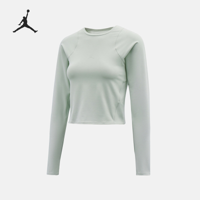 Nike/耐克正品JORDAN女士圆领休闲套头训练运动上衣HQ8949-034