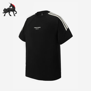 Adidas/阿迪达斯正品时尚男女透气舒适跑步经典运动短袖T恤JY8306