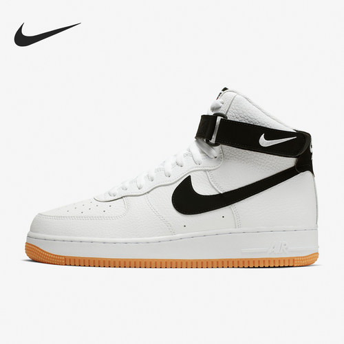 Nike/耐克正品男女同款皮革复古休闲耐磨高帮板鞋 AT7653-100