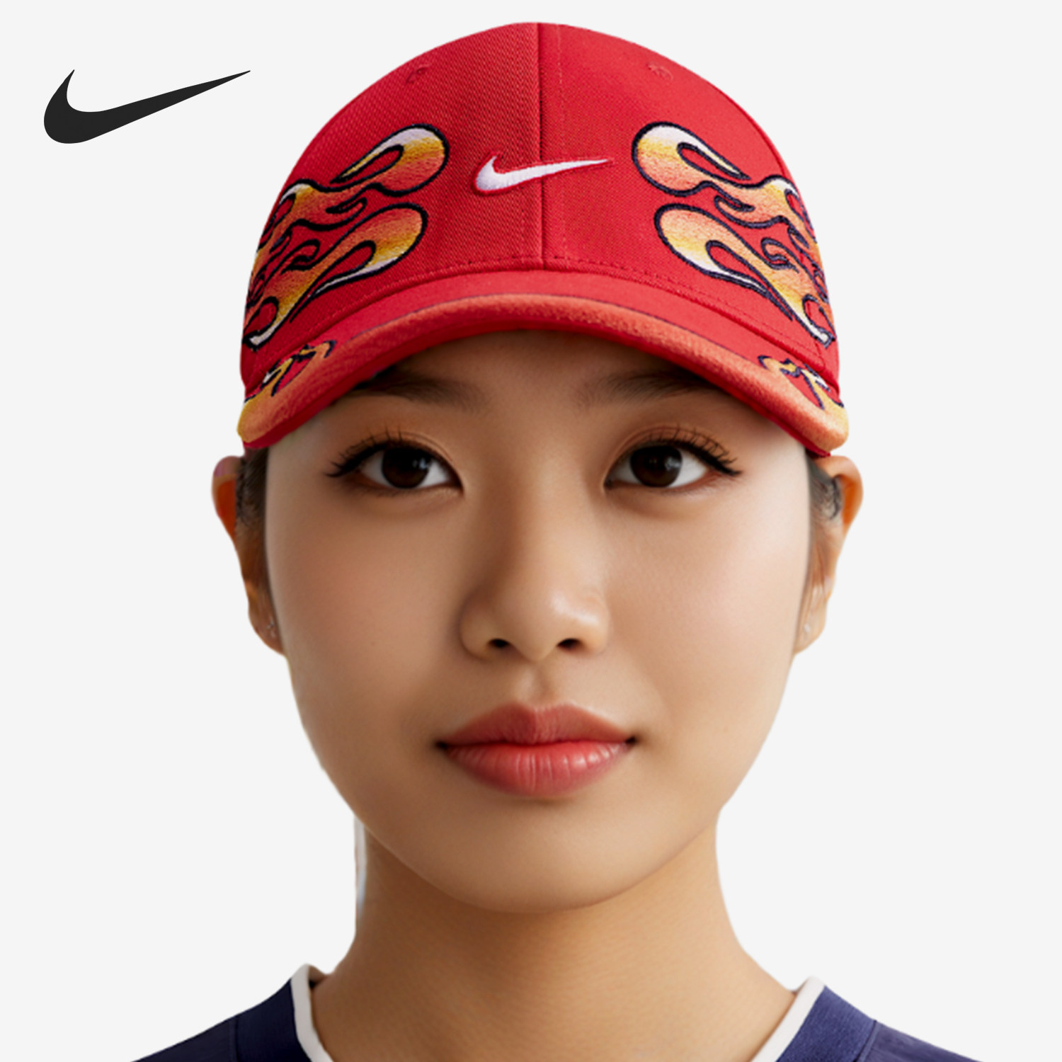 Nike/耐克正品2026年男女款时尚休闲半硬顶经典运动帽IH9258-657